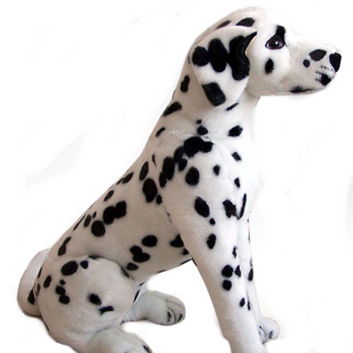 24 INCH HIGH PLUSH SITTING DALMATION DOG at Plush Horse - Quality ...